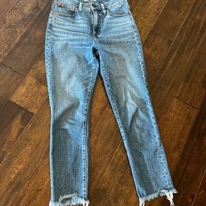 Madewell the perfect vintage cropped jean